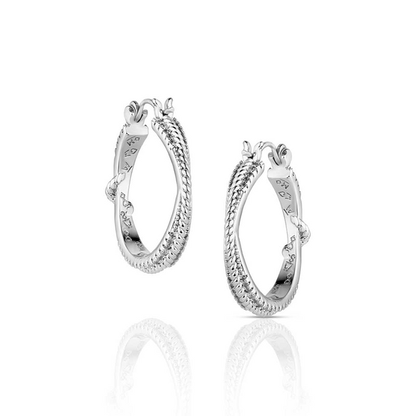 MONTANA SILVERSMITHS COWGIRL ICE HOOP - ACCESSORIES JEWELRY EARRINGS - ER6386