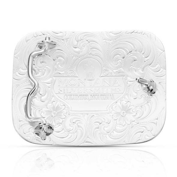 MONTANA SILVERSMITHS DESERT SKY PRAYING COWBOY - ACC BUCKLE  - 56400-917M