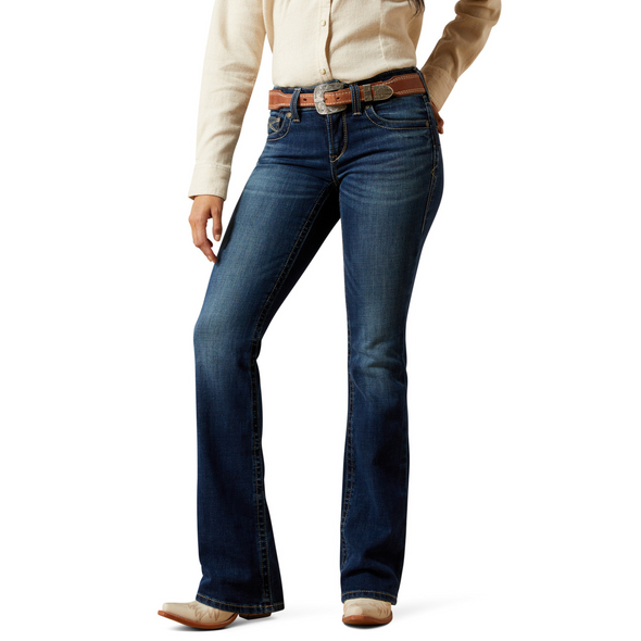 ARIAT PERFECT RISE ADALYNNE BOOT CUT - LADIES JEANS  - 10065885