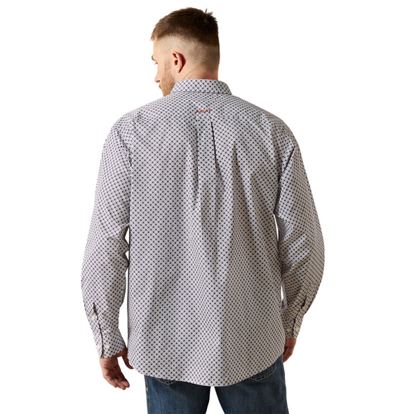 ARIAT WILLIAM WHITE CLASSIC PRINT - MENS SHIRT  - 10065791