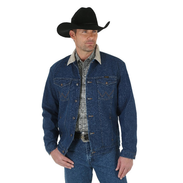 WRANGLER BLANKET LINED DENIM CORDUROY - MENS JACKET  - 74260PW