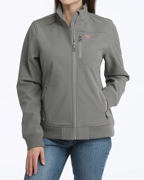 CINCH GREY SOLID BONDED - LADIES JACKET  - MAJ9902003