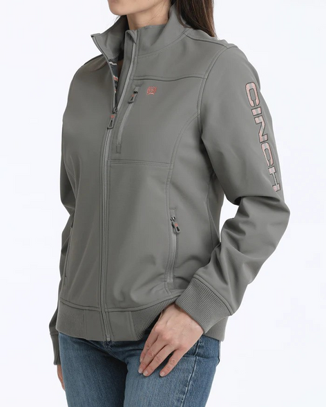 CINCH GREY SOLID BONDED - LADIES JACKET  - MAJ9902003