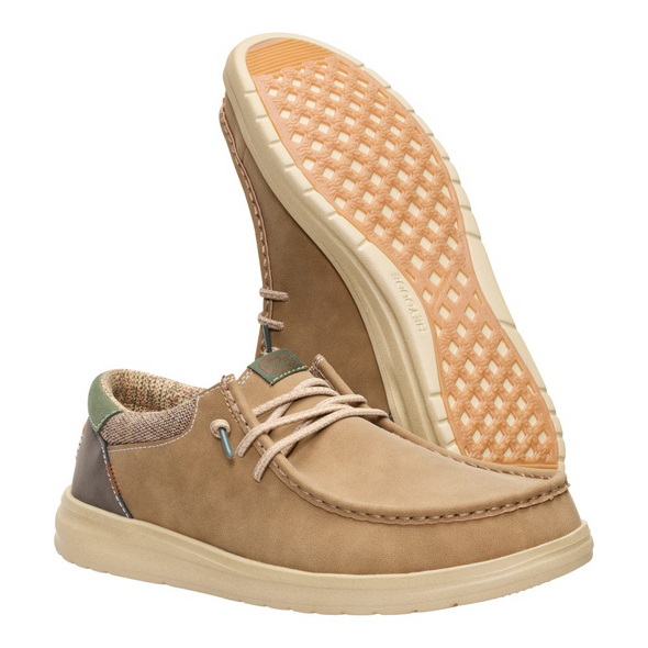 HEY DUDE PAUL NUT TAN - FOOTWEAR MEN'S  - 41024-2AH