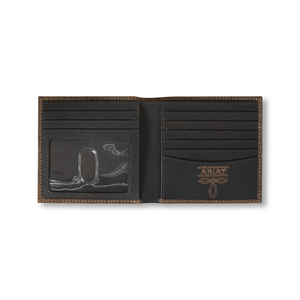 ARIAT BULL HIDE BIFOLD EMBROIDERED - ACCESSORIES WALLET  - A3556002