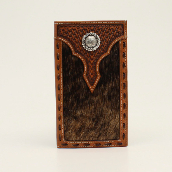 ARIAT RODEO BASKET WEAVE CALF HAIR - ACCESSORIES WALLET  - A3546402