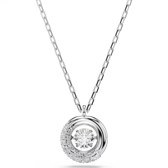 SWAROVSKI DEXTERA PENDANT WHITE RHODIUM - ACCESSORIES JEWELRY NECKLACE - 5733400