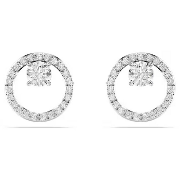 SWAROVSKI CONSTELLA STUD WHITE RHODIUM - ACCESSORIES JEWELRY EARRINGS - 5692262