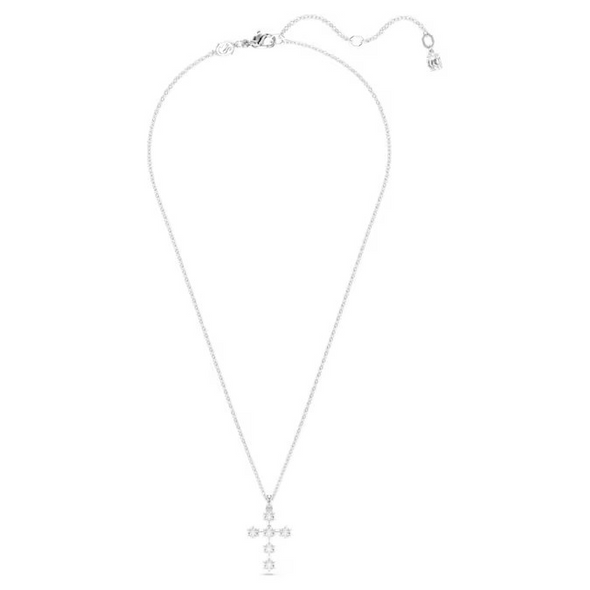 SWAROVSKI INSIGNE PENDANT CROSS WHITE - ACCESSORIES JEWELRY NECKLACE - 5675576