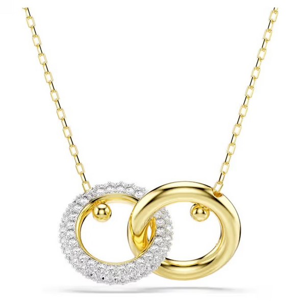 SWAROVSKI DEXTERA INTERLOCKING GOLD - ACCESSORIES JEWELRY NECKLACE - 5668820