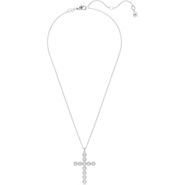 SWAROVSKI INSIGNE PENDANT CROSS WHITE - ACCESSORIES JEWELRY NECKLACE - 5675573