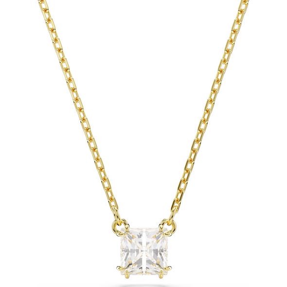 SWAROVSKI STILLA ATTRACT SQUARE GOLD - ACCESSORIES JEWELRY NECKLACE - 5693153