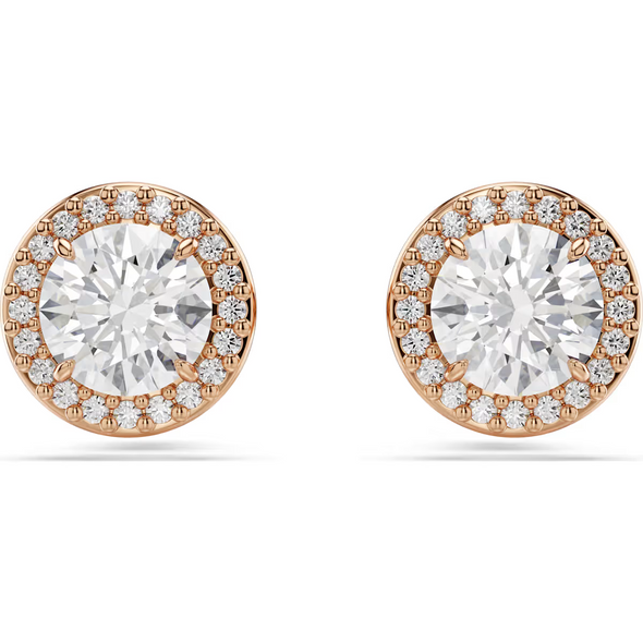 SWAROVSKI UNA ANGELIC STUD ROSE GOLD - ACCESSORIES JEWELRY EARRINGS - 5648995