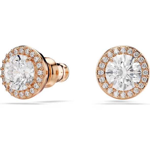 SWAROVSKI UNA ANGELIC STUD ROSE GOLD - ACCESSORIES JEWELRY EARRINGS - 5648995