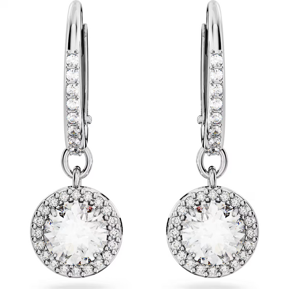 SWAROVSKI UNA ANGELIC DROP PAVE WHITE - ACCESSORIES JEWELRY EARRINGS - 5689682