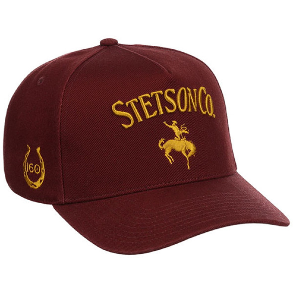 STETSON 160TH ANNIVERSARY MAROON - HATS CAP  - 07-077-0102-0160RE