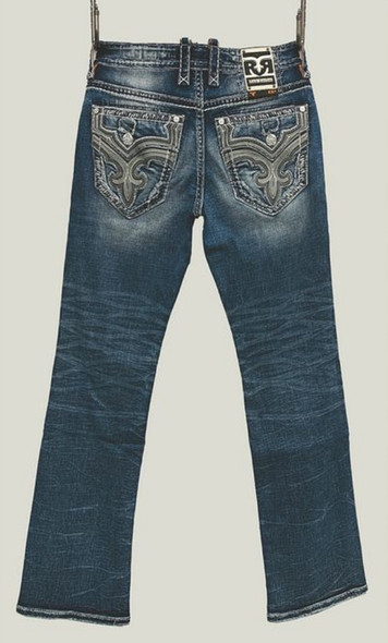 ROCK REVIVAL WAYLON B200 BOOT CUT - MENS JEANS  - RP5724B200R