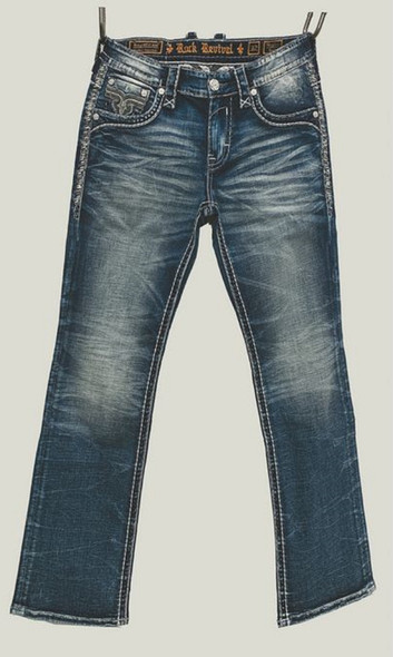 ROCK REVIVAL WAYLON B200 BOOT CUT - MENS JEANS  - RP5724B200R