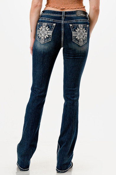 GRACE IN LA 430 CROSS MODIFY - LADIES JEANS  - EB61953