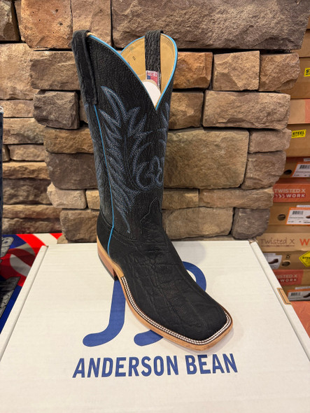 ANDERSON BEAN BOOT BLACK ELEPHANT POSEIDON - BOOT MENS WESTERN - 360729