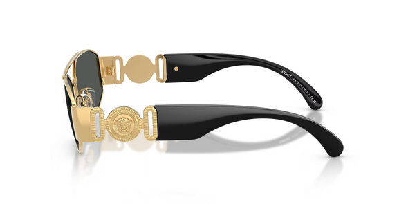 VERSACE MEDUSA BIGGIE GOLD BLACK - SUNGLASS VERSACE  - 2287100287