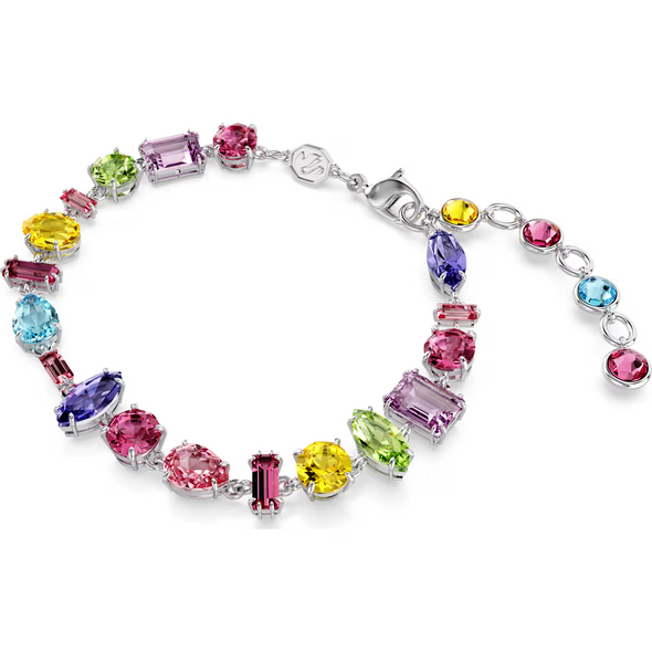 SWAROVSKI GEMA MULTICOLORED RHODIUM - ACCESSORIES JEWELRY BRACELET - 5656427