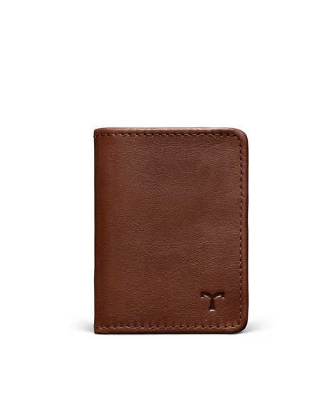 TECOVAS COWHIDE BIFOLD BOURBON - ACCESSORIES WALLET  - 30346BUR