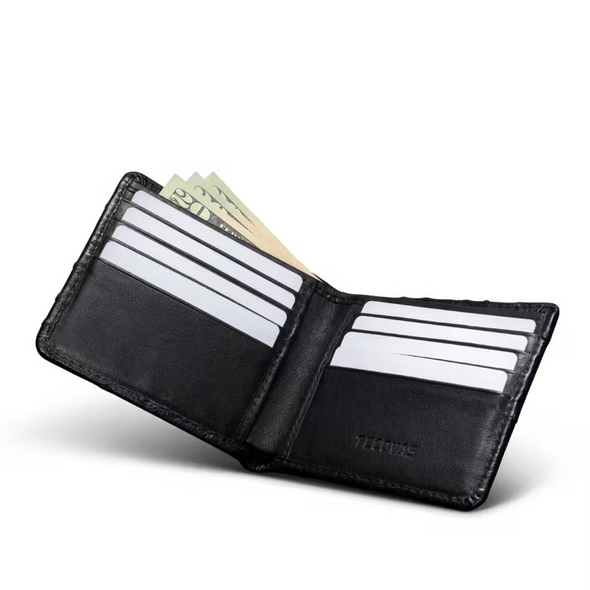 TECOVAS OSTRICH BILLFOLD MIDNIGHT II - ACCESSORIES WALLET  - 30093MID