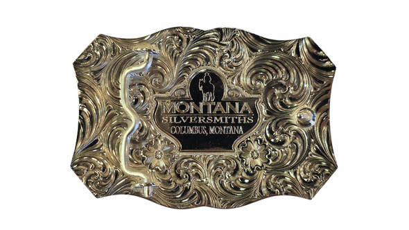 MONTANA SILVERSMITHS TRIPLE CROSS GOLD ARROW - ACC BUCKLE  - 45710-855