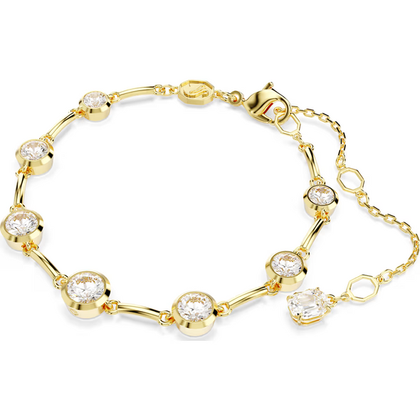 SWAROVSKI IMBER MIXED CUTS GOLD TONE - ACCESSORIES JEWELRY BRACELET - 5705465