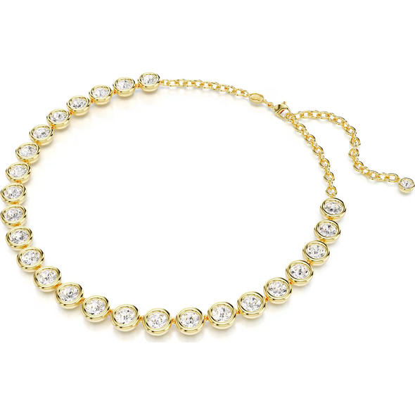 SWAROVSKI IMBER TENNIS WHITE GOLD TONE - ACCESSORIES JEWELRY NECKLACE - 5682585