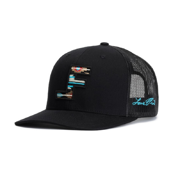 LANE FROST BLACK AZTEC LF LOGO - HATS CAP  - AZTEC