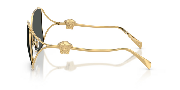 VERSACE GOLD WITH DARK GREY - SUNGLASS VERSACE  - 2288100287