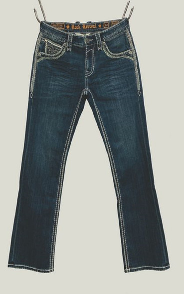 ROCK REVIVAL BRAYLON B202 BOOT - MENS JEANS  - RP5636B202R