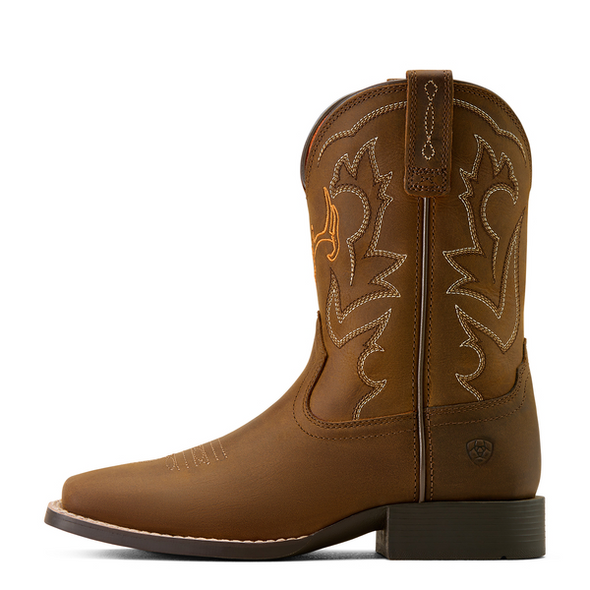 ARIAT DEER RIDGE WIDE SQUARE TOE - BOOT KIDS BOYS - 10074193