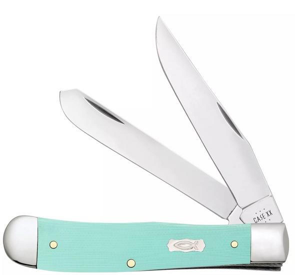 CASE SMOOTH TRAPPER SEAFOAM - ACC KNIVES  - 18100