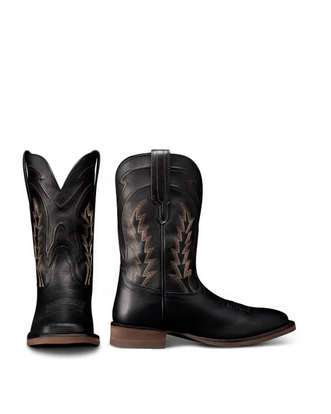 TECOVAS THE DOC KID MIDNIGHT COWHIDE - BOOT KIDS BOYS - 80001MID