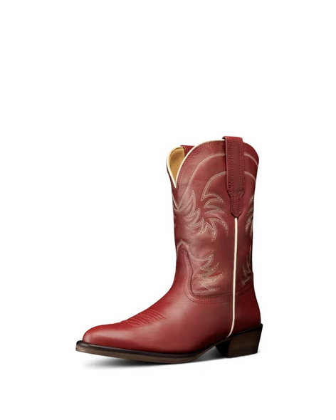 TECOVAS THE ANNIE KID SCARLET COWHIDE - BOOT KIDS GIRLS - 80003SCR