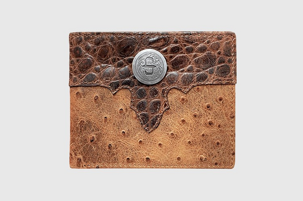 STETSON STETSON BIFOLD BROWN - ACCESSORIES WALLET  - 9810002-200
