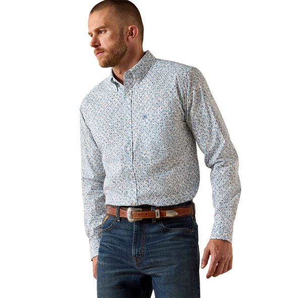 ARIAT JENNINGS FITTED VINE FLORAL - MENS SHIRT  - 10071599