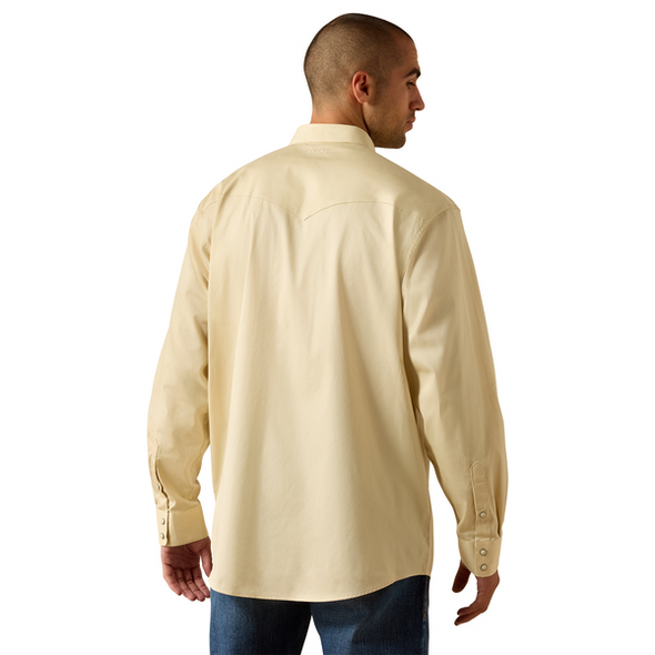 ARIAT CREME BRULEE TWILL SNAP - MENS SHIRT  - 10071235