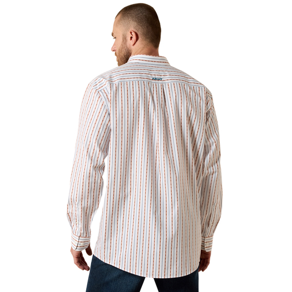 ARIAT WF AUGUSTINE WHITE SERAPE - MENS SHIRT  - 10071751