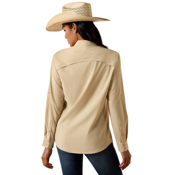 ARIAT WHITE PEPPER VENTTEK - LADIES SHIRT  - 10071145