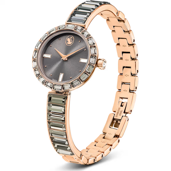 SWAROVSKI MATRIX BANGLE SWISS GRAY - ACCESSORIES WATCH  - 5679887