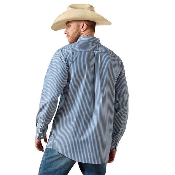 ARIAT PRO SERIES JUDAH FITTED STRIPE - MENS SHIRT  - 10071062