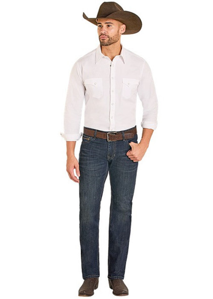 ROCK & ROLL STRAIGHT LAD EMB REVOLVER - MENS JEANS  - BM1RD08019