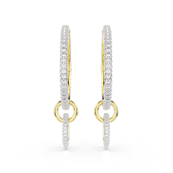 SWAROVSKI DEXTERA HOOP ROUND CUT WHITE - ACCESSORIES JEWELRY BRACELET - 5738201