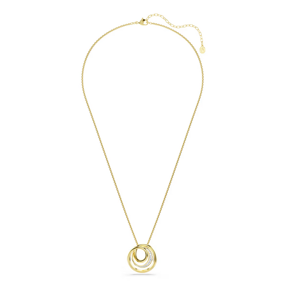 SWAROVSKI HYPERBOLA ROUND CUT GOLD TONE - ACCESSORIES JEWELRY NECKLACE - 5740410