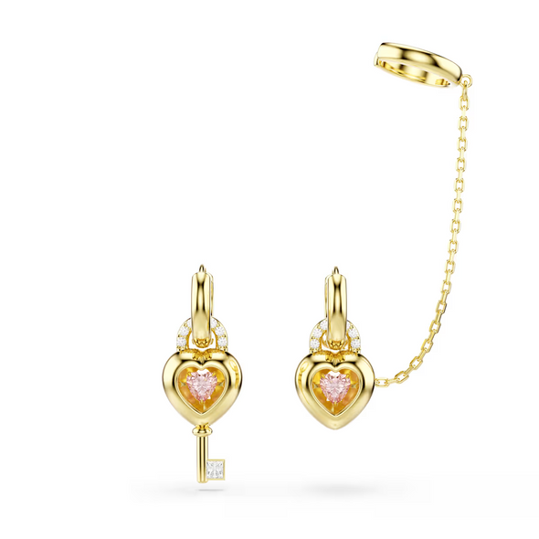 SWAROVSKI IDYLLIA EAR CUFF HEART KEY - ACCESSORIES JEWELRY EARRINGS - 5737294