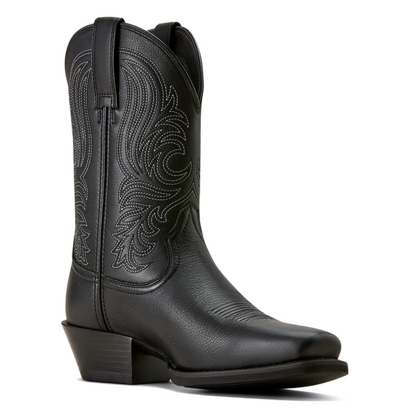 ARIAT SPORT LAWMAN SQUARE TOE BLACK - BOOT MENS WESTERN - 10074249